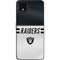 NFL Las Vegas Raiders White Striped Google Pixel 4 XL Skin